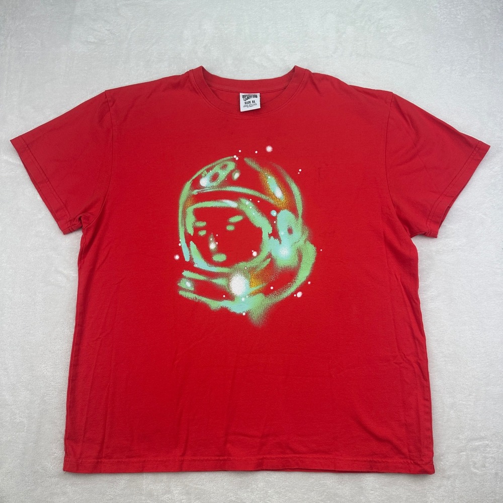 Billionaire Boys Club BBC Red Astronaut Graphic Print Mens XL T-Shirt